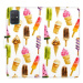 iSaprio Flip pouzdro Ice Cream Pattern pro Samsung Galaxy A71