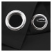 Dekorační závěs s kroužky COLOR 250 barva 34 černá 140x250 cm (cena za 1 kus) MyBestHome