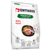 ONTARIO Cat Sensitive / Derma 2 kg