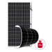 Flexibilní fotovoltaický solární panel SUNMAN 430Wp IP68 Half Cut