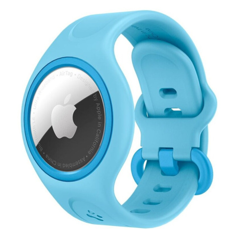 Spigen Wrist Band Play 360 kryt Apple AirTag modrý