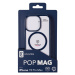 Cellularline POP MAG zadní kryt s MagSafe Apple iPhone 15 Pro Max čirý/modrý