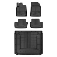 Set 3D gumové autokoberce rohož Peugeot 407 Sedan 2004-2011