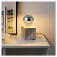 Pauleen Pauleen Silver Jewel stolní lampa, betonový sokl
