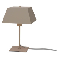 Béžová stolní lampa s kovovým stínidlem (výška 31 cm) Perth – it's about RoMi