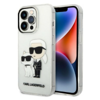 Karl Lagerfeld KLHCP14LHNKCTGT hard silikonové pouzdro iPhone 14 PRO 6.1