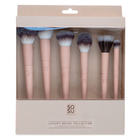 SOSU Cosmetics Luxury Brush Face sada štětců na obličej 6 ks