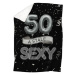 IMPAR Beránková deka Stále sexy – Černá - 50 let