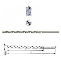 Vrták do kovu s válcovou stopkou 5,0x315/210 mm zvlášť dlouhý StimZet ZV3001