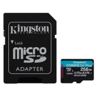 Kingston MicroSDXC 256GB Canvas Go! Plus + SD adaptér