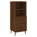 vidaXL Skříň highboard hnědý dub 34,5 x 34 x 180 cm kompozitní dřevo