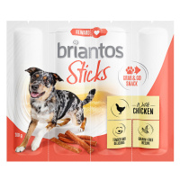 Briantos Sticks Grab&Go, 4 x 100 g - 3 + 1 zdarma - kuřecí (4 x 100 g)