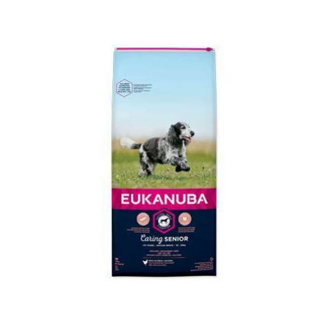 Eukanuba Dog Senior Medium 15kg sleva