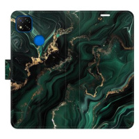 iSaprio Flip pouzdro Emerald 02 pro Xiaomi Redmi 9C