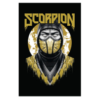 Umělecký tisk Mortal Kombat - Scorpion, (26.7 x 40 cm)