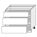 ArtExt Kuchyňská skříňka spodní PLATINIUM | D3M 90 Barva korpusu: Bílá