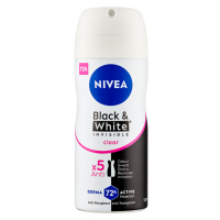 Nivea Black & White Invisible Clear Sprej antiperspirant 100ml