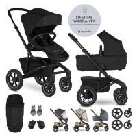 EASYWALKER Kočárek kombinovaný Jimmey Pepper Black XXL AIR + RWS