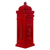 Tuin 27741 Poštovní schránka starožitná antik - červená