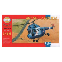 Model Vrtulník Mi 2 - Policie 1:48