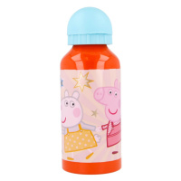 STOR - Hliníková láhev na pití PEPPA PIG, 400ml, 41234