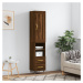 vidaXL Skříň highboard hnědý dub 34,5 x 34 x 180 cm kompozitní dřevo