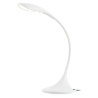 FARO OTTO bílá stolní lampa na čtení