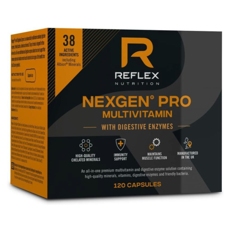 Reflex Nutrition Nexgen PRO multivitamin Digestive Enzymes 120 kapslí