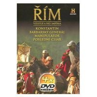 Řím 10-13 (Konstantin, Barbarský generál, Manipulátor, Poslední císař) (4 DVD)