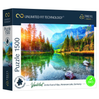 Puzzle Wanderlust: Na úpatí Alp, Jezero Hintersee, Německo 1500 dílků - TOMI