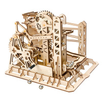 Robotime 3D dřevěné mechanické puzzle Kuličková dráha Marble Explorer 260 ks