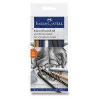 Pitt pastel Faber Castell Charcoal sketch sada 7ks Faber-Castell