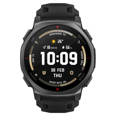 Amazfit T-Rex 3 Pro 44 mm chytré hodinky Tactical Black