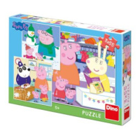 Peppa Pig - Veselé odpoledne: puzzle 3x55 dílků