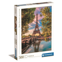 Clementoni Puzzle 500 Podél řeky Seiny