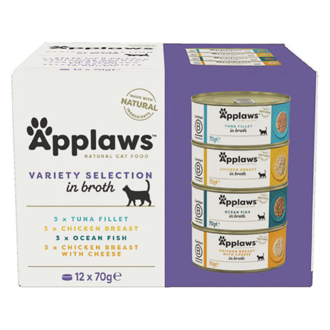 Applaws Cat Multipack Variety konzerva 12x70 g