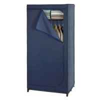 Úložná skříň Wenko Business, látková, modrá, 160 cm