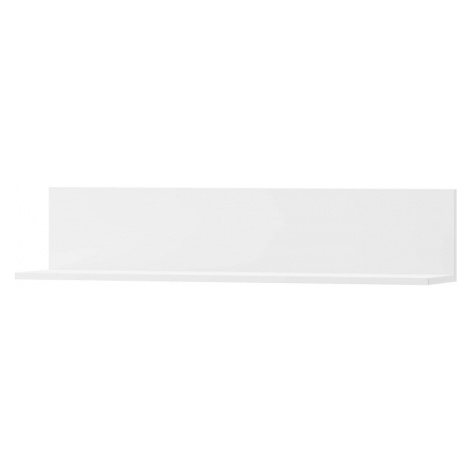 Szynaka Nástěnná police Selene S 100 cm bílá mat