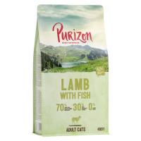 Purizon bezobilné granule, 2 x 400 g - 10 % sleva - Adult jehněčí & ryba - bezobilné