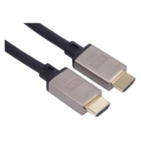 PremiumCord Ultra High Speed HDMI 2.1 kabel 8K@60Hz, 4K@120Hz délka 0,5m kovové pozlacené konekt