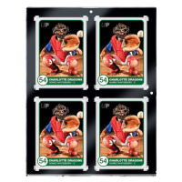 Obal na čtyři karty - UltraPro 4-Card Black Border One-Touch Magnetic Holder 130pt
