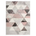 Šedo-růžový koberec Universal Pinky Dugaro, 80 x 150 cm