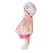 Kaloo panenka pro miminka Perle K Tendresse 40 cm v bílých šatech z jemného textilu v dárkovém b