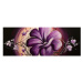 ArtB2B Tapety - Květinový odchod Rozměr: 268x100 cm, Materiál: Samolepiaca fólia