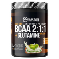 MAXXWIN BCAA 2:1:1 + Glutamine zelené jablko 500 g