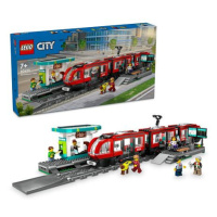 LEGO® City 60423 Tramvaj a zastávka v centru města