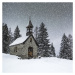 Fotografie Bavarian Winters Tale Anna Chapel, Melanie Viola, 40 × 40 cm