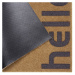 Mujkoberec Original Protiskluzová rohožka Hello 104656 Brown/Grey - 45x75 cm