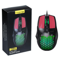 M4 | Herní počítačová myš, drátová, optická, USB | RGB LED podsvícení | 1200-4000 DPI, 7 tlačíte