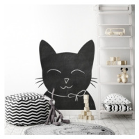Yokodesign Nálepka na zeď - tabule - kočka